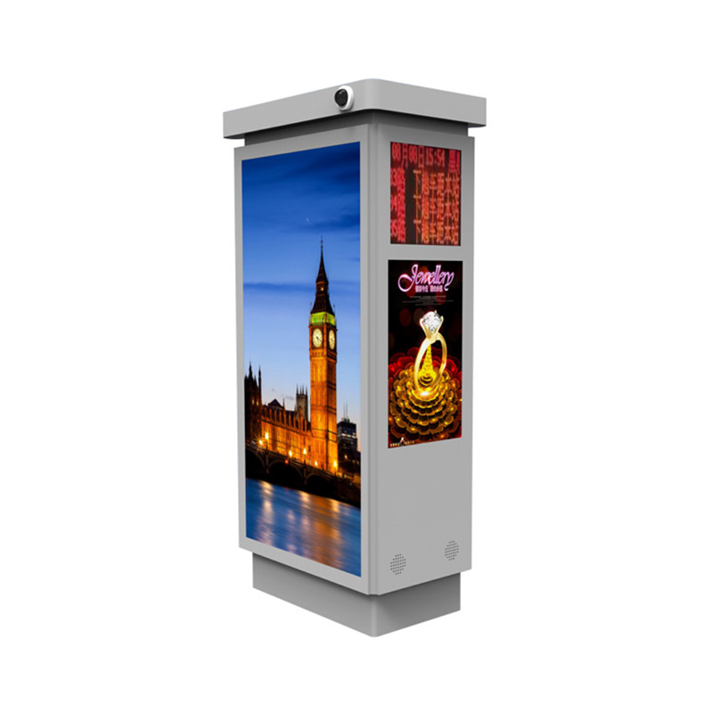 Android 2500 Nits IP65 55" Floor Standing LCD Display