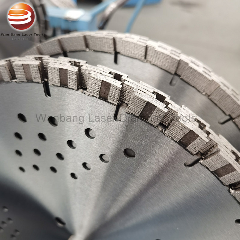 14 inch Diamond arix segments granite and concrete cutting disc