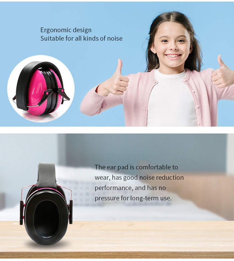 Kids Customized Ear Defenders Colorful Children Hearing Protection Noise Cancelling Earmuff Ear Muffs For Baby