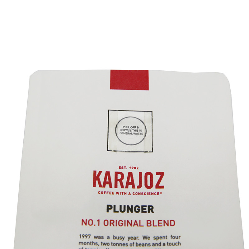 Eco Friendly Coffee Packaging Bags Stand Up Compostable Pouch With Valve 2lb 5lb