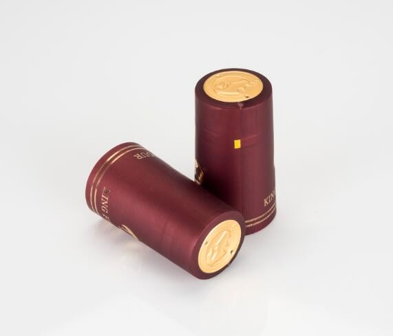 Gold PVC Shrink Capsules for Vodka (size 31.5 X 60mm)