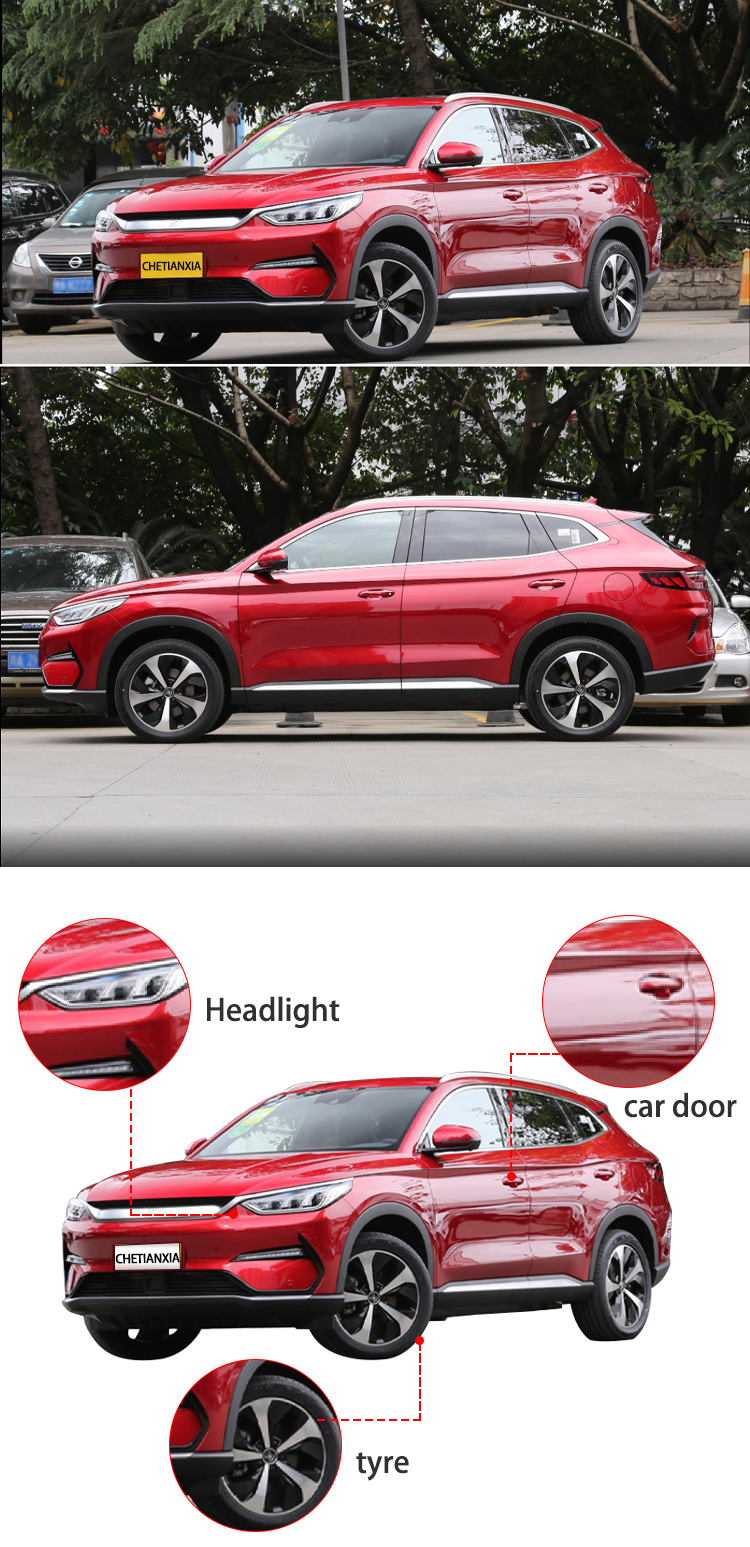 Chinese New Energy Vehicles Electric SUV Cars Byd Yuan Song Plus EV Electric Car