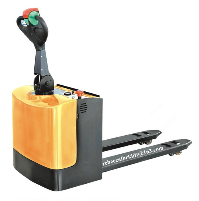 High Performance Industrial Pallet Truck 1.5 Ton Motorised Type Comfortable Operation
