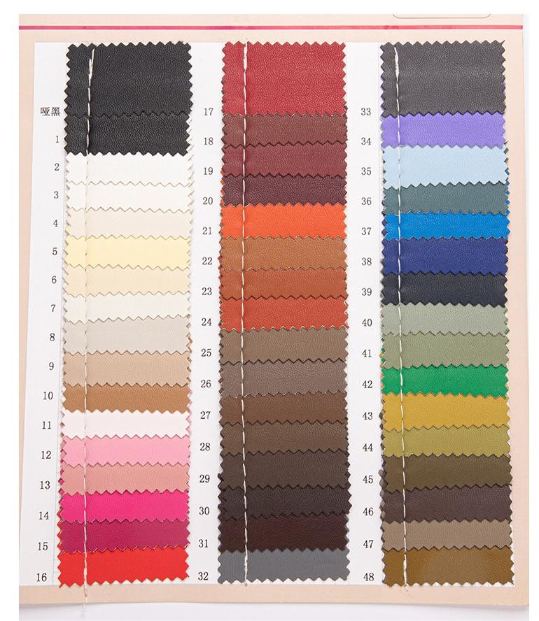 Customized Protein Garment PU Leather Washable Clothing 0.7mm Thickness