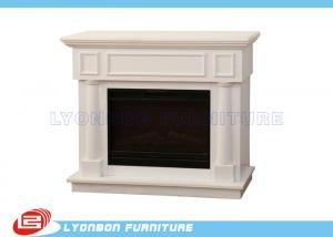 Buy cheap Durable White Interior Room Decor MDF Fireplaces 1125mm * 320mm * 930mm product
