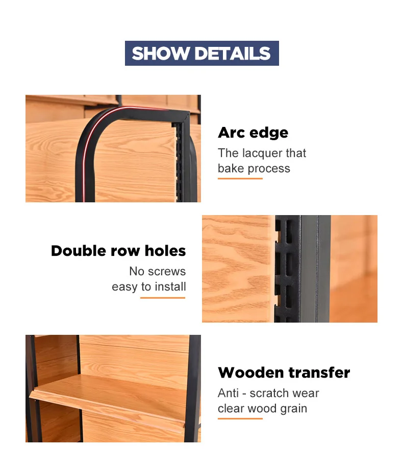 Single Double Display shelves Grocery Price Cheap Supermarket Display Racks Light Duty Gondola shelving