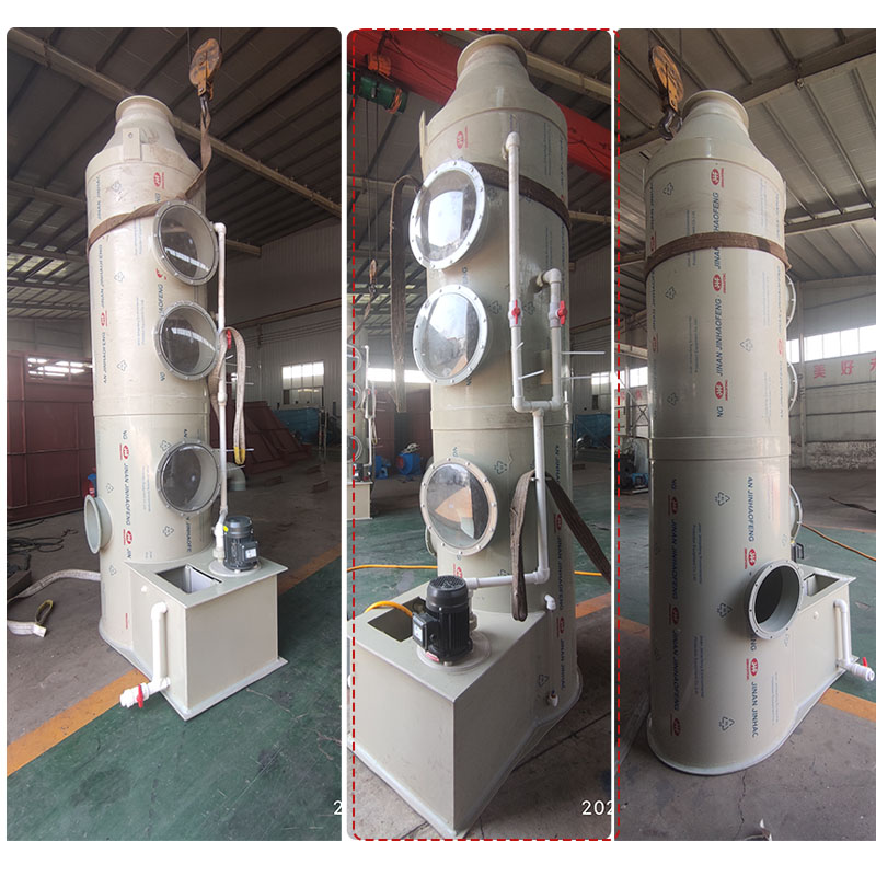 Wet Scrubber With 400 Kg Capacity For Purifying Air Pollution In Bionomic Environment