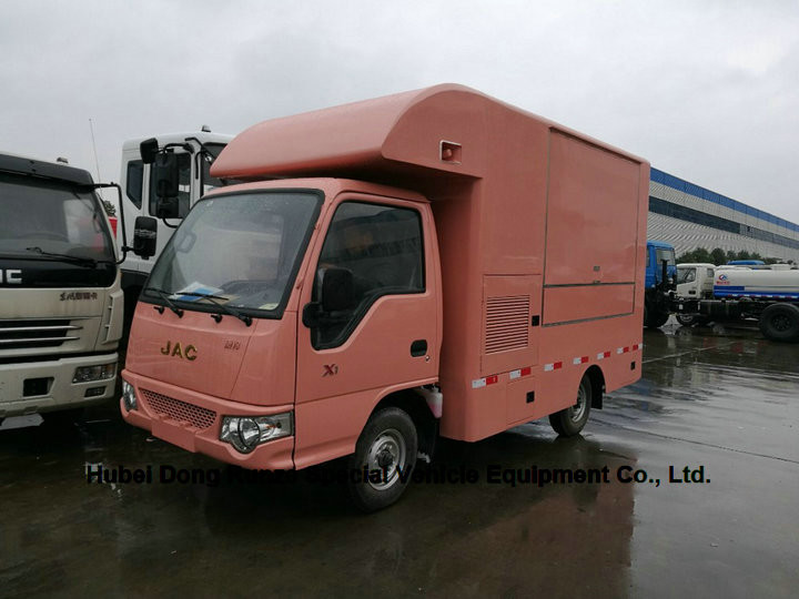 Custom Color JAC Mobile Kitchen Truck , Street Mobile Fast Food Van