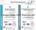 Jiangyin M&C Heat Parts Co.,Ltd Certifications