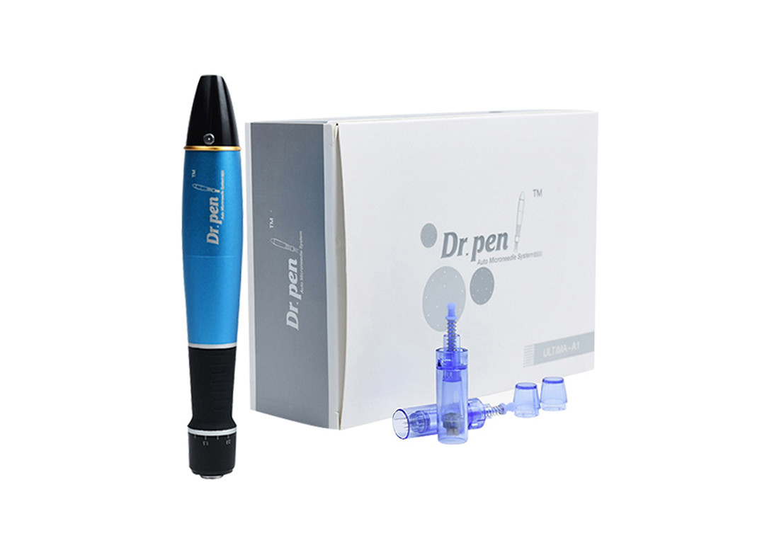 5 SPEEDS 5V Blue Derma Pen Wireless Dr. Pen A1 Micro Needling Machine