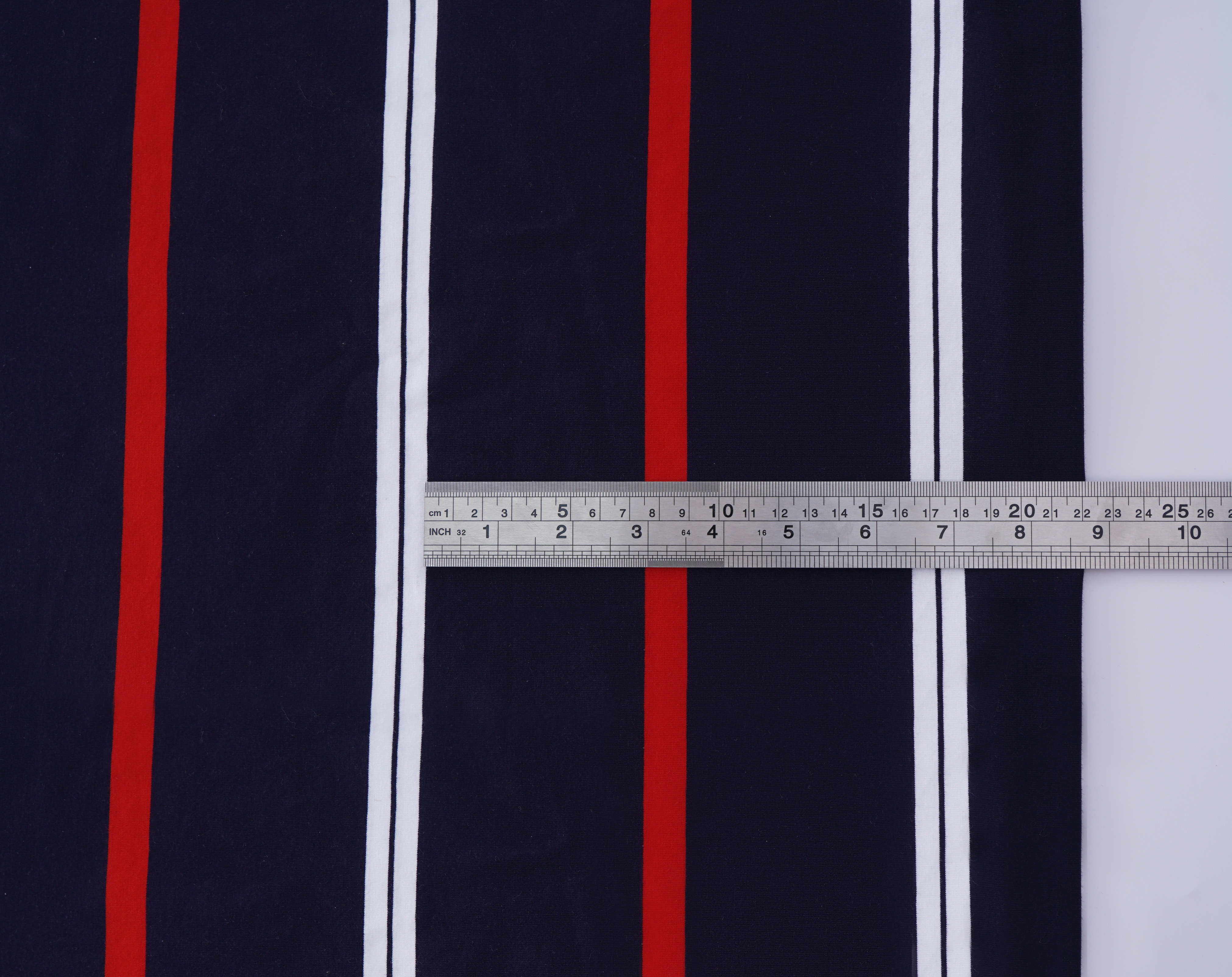 Wear-Resistant And Breathable Crisp Cotton ​Striped Material Fabric For Polo Shirt