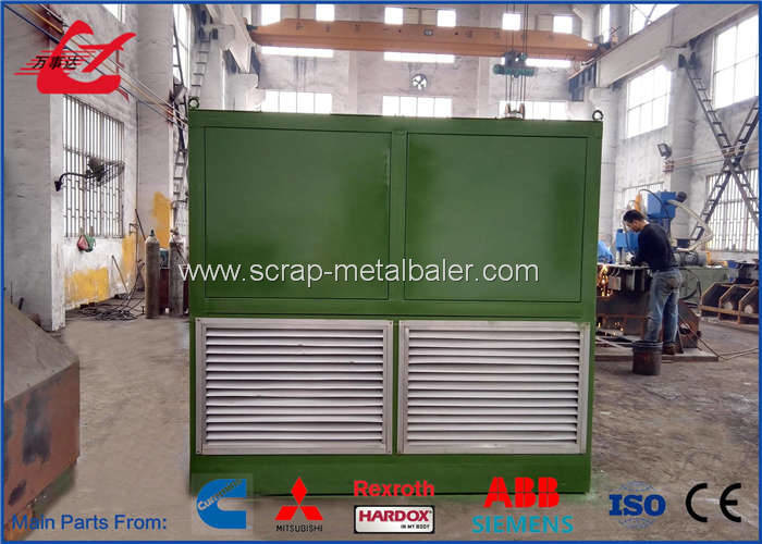 400Ton Metal Scrap Shear , Waste Gas Tank Steel Scrap Cutting Machine