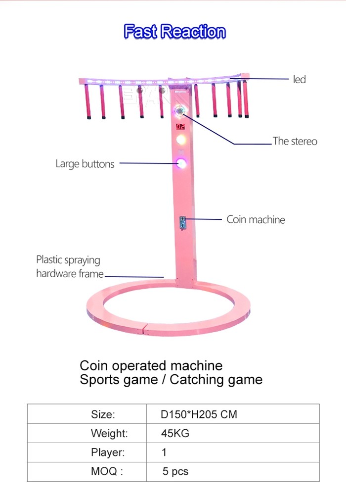 Fast Reaction Quick Response Hand Speed Extreme Challenge Electric Baton Game