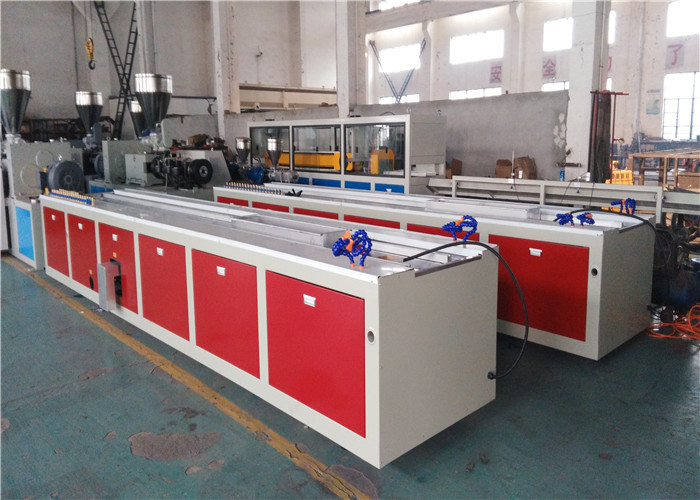 Double Screw PVC / Wpc Profile Machine Floor Wall Panel Board Extrusion