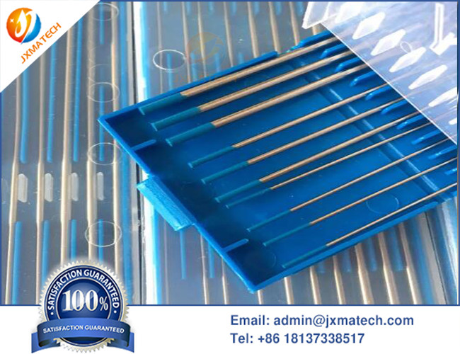 Wl20 2% Thoriated Tungsten Electrodes WT20 For Welding Material