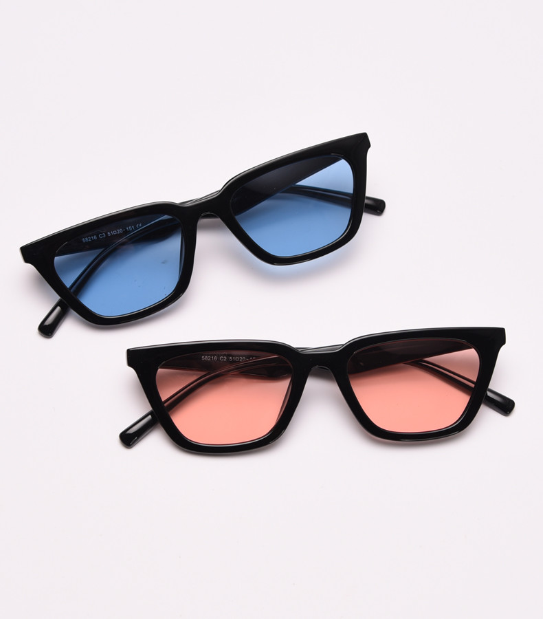 Women Men BSCI TR90 Sunglasses 145MM Polarized Oversized Cat Eye
