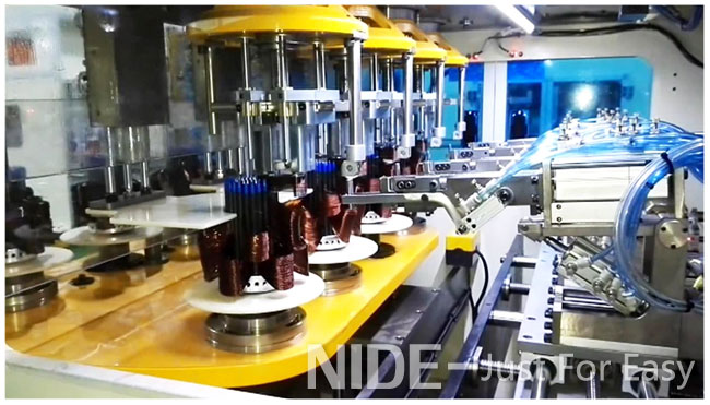 stator coil winding machine