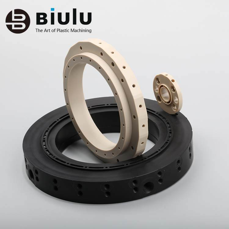 ACRYLIC PP PE Precision Plastic Machining Milling Cnc Machined Parts