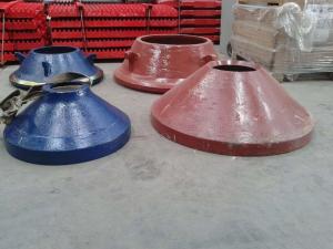 China Cone Crusher Spare Parts And Wear Parts Concave Mantle on sale