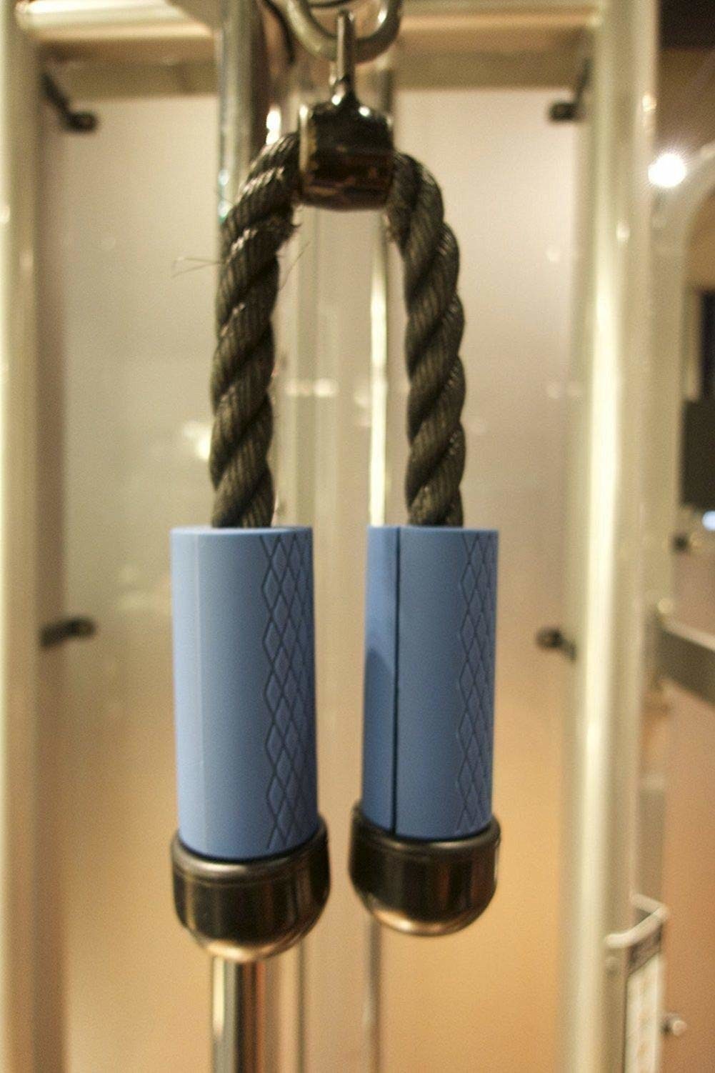 Soft Silicone Barbell Grips Fit Standard Barbell Dumbell Handles Bar Grips For Weightlifting