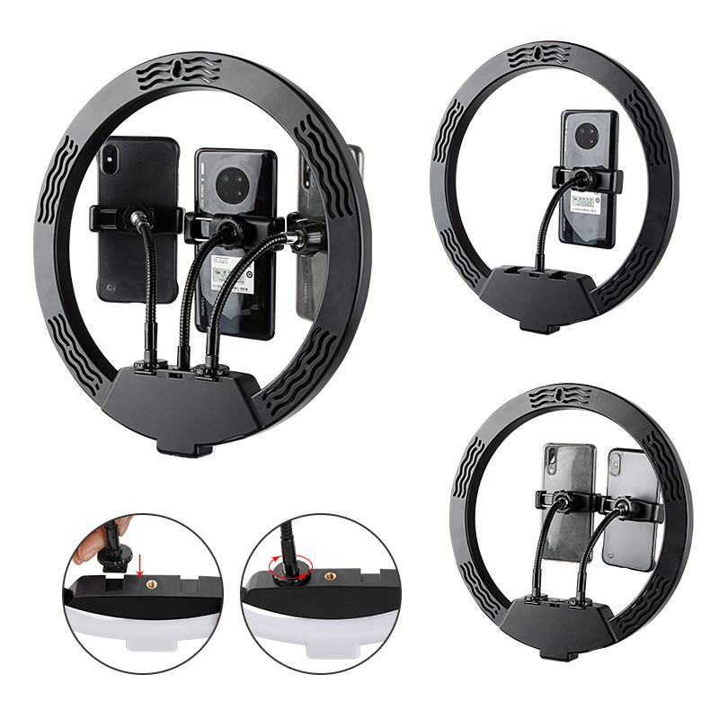 OEM Studio Photo Selfie Makeup Camera Ring Fill Light LED Circle Ring Light With Foldable Tripod Stand
