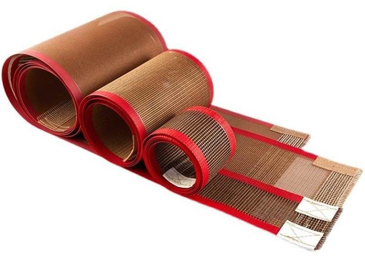 Food Grade Industry Oil Resistant Ptfe Fiberglass Conveyor Belt