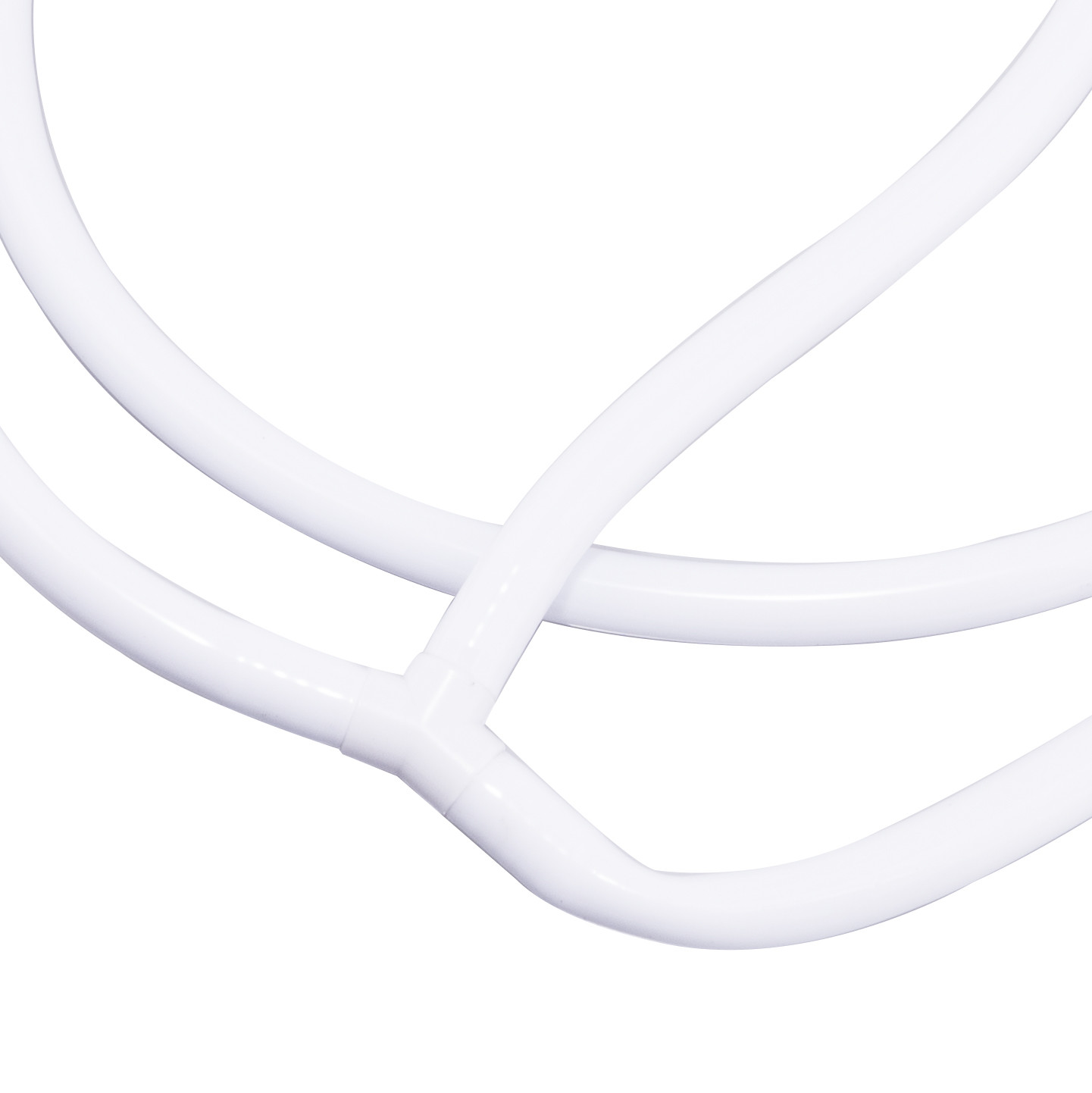 White Slip On Handheld Pet Shower 1.3m Long For Washing Hair