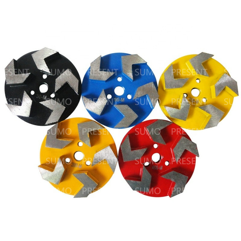 3"Arrow Segments Redi Lock Diamond Grinding disc for Husqvarna