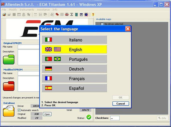 Ecm Titanium V1.61 18475 Driver Automotive Diagnostic Software New Version For Cars / Trucks