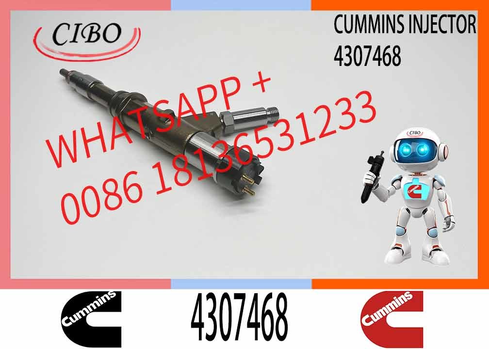 Common Rail Injector Fuel Injector 4307475 4307468 5461710 5491515 For ISG Excavator Engine