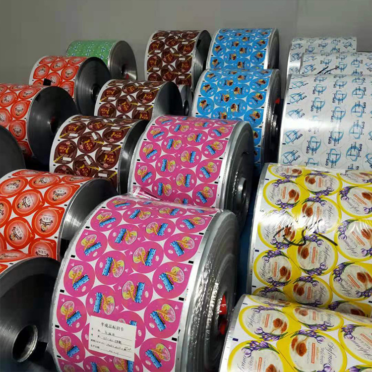 90 Micron 100 Micron Aluminum Foil Roll Film Yogurt Cup Sealing Food Grade