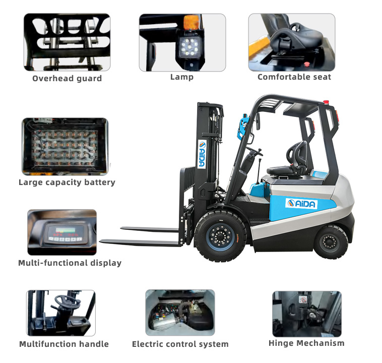 Electric Transpallet Forklift/Mini Electric Pallet Truck with Scale