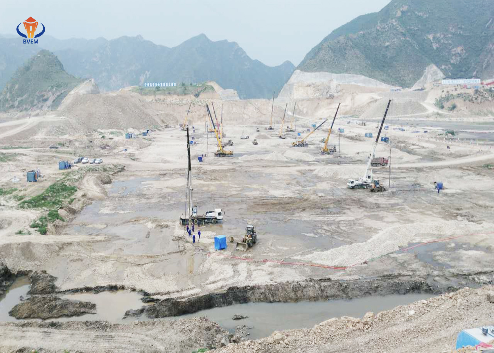 Sand Soil Improvement Vibroflotation Compaction Equipment