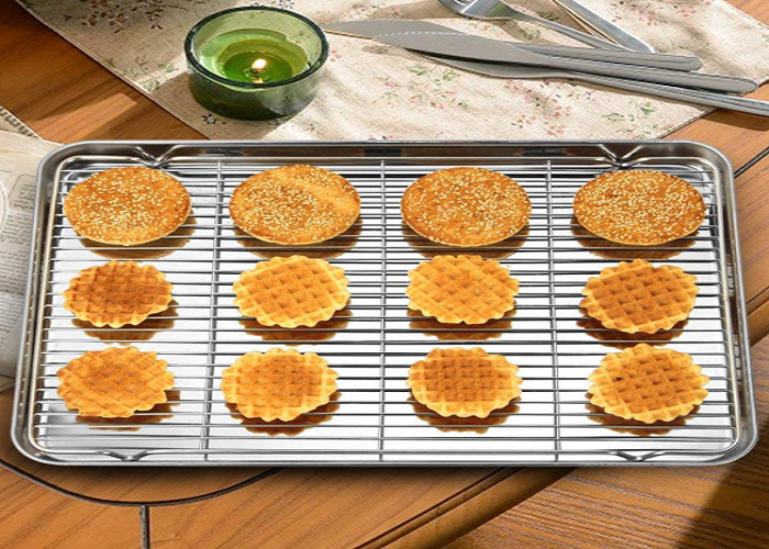 Corrosion Resistance ISO9001 500mm Oven Grill Rack For Cookie