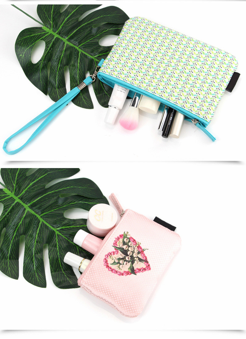 3 Piece Multifunction L25*H17.5CM PU Cosmetic Bag