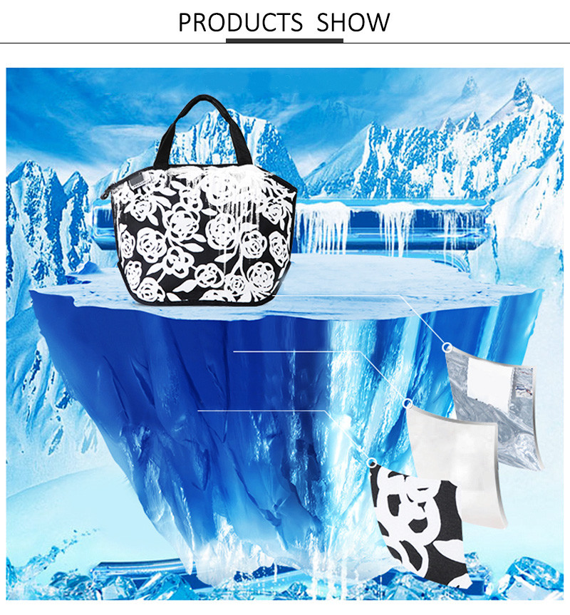 Lightweight Picnic Insulated Thermal Tote Neoprene Lunch Bag