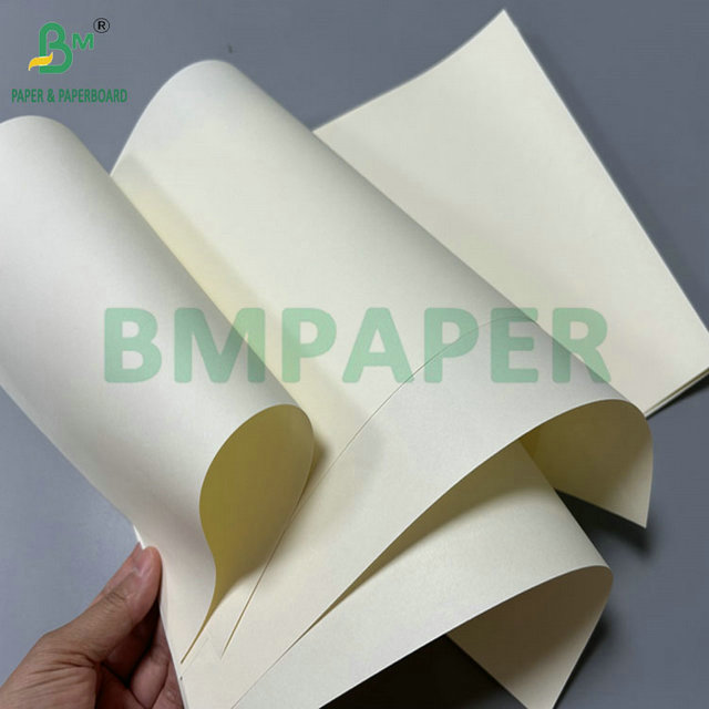 70gram 75gram Uncoated Cream Cardstock Paper For Printing Notebook  21.5 x 27.9cm 