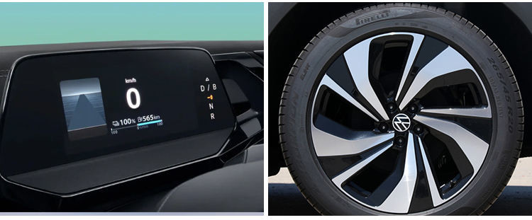601km Long Range EV Cars Volkswagen Id. 6 Crozz Pure+ 7 Seater Electric SUV