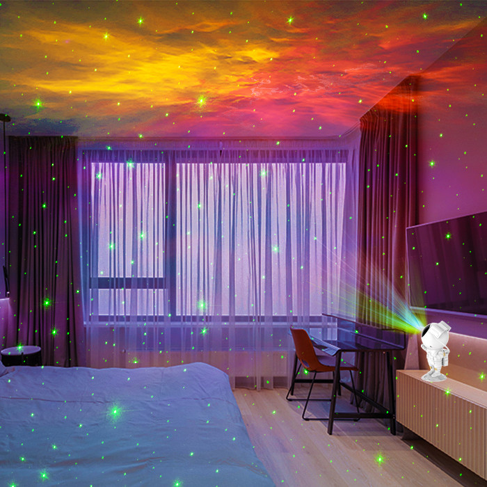 Multipurpose RGB Starry Night Projector , Practical Astronaut Projector Starry Sky