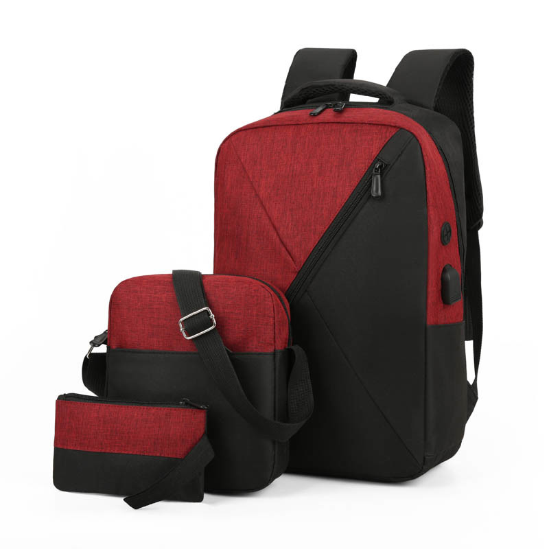 1.37 Inch 3 Piece Backpack Set BSCI Waterproof Backpacks For Computers