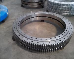 China slewing ring for zoomlione 25 tons crane use outer gear slewing bearing, xuzhou zhongya 50Mn turntable bearing on sale