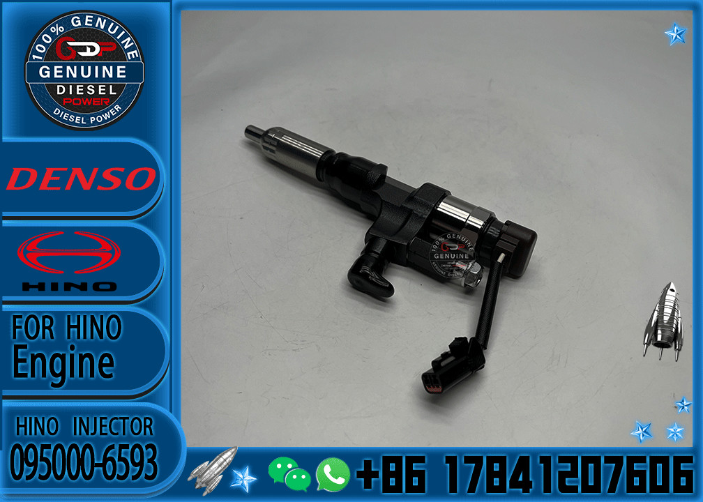 High Quality Common Rail Injector 095000-6592 095000-6593 095000-6594 9709500-6595 for J08E J05E Diesel Nozzle