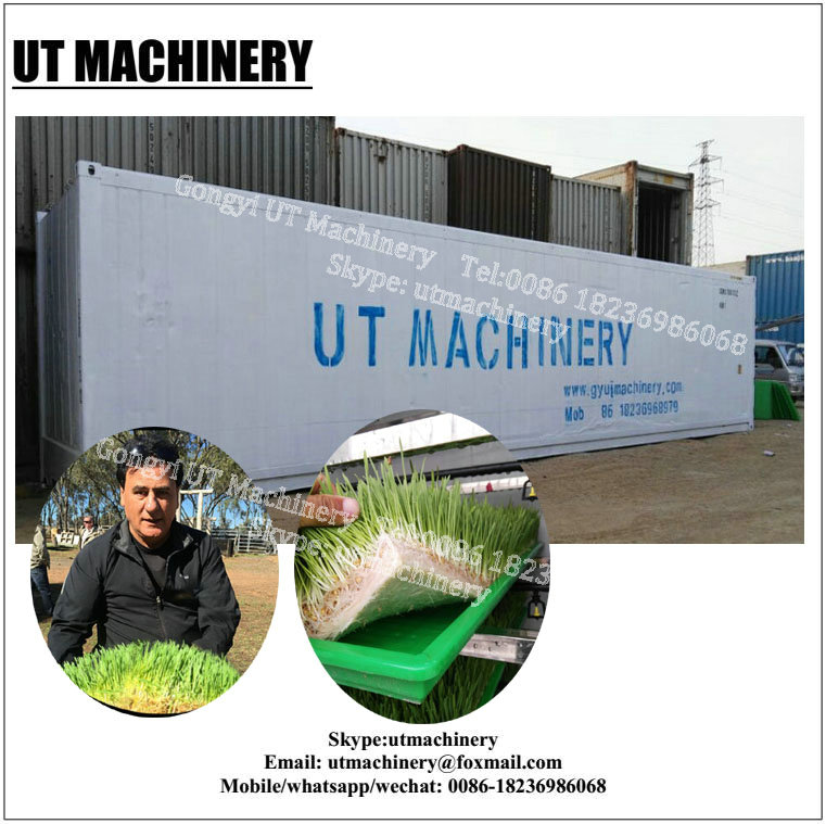 64pcx Sprout Box Commercial 40 HQ Hydroponic Fodder System Container for Farm Growing