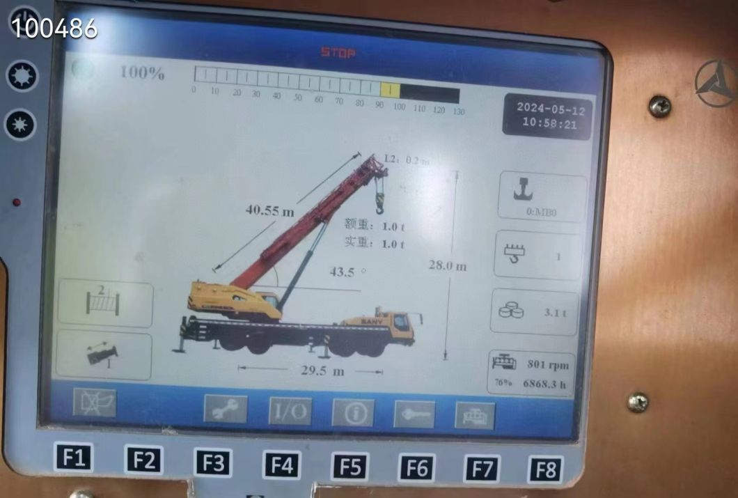 S Any Heavy Industry Brand Equipment Mobile Crane 80 Tons for Sale
