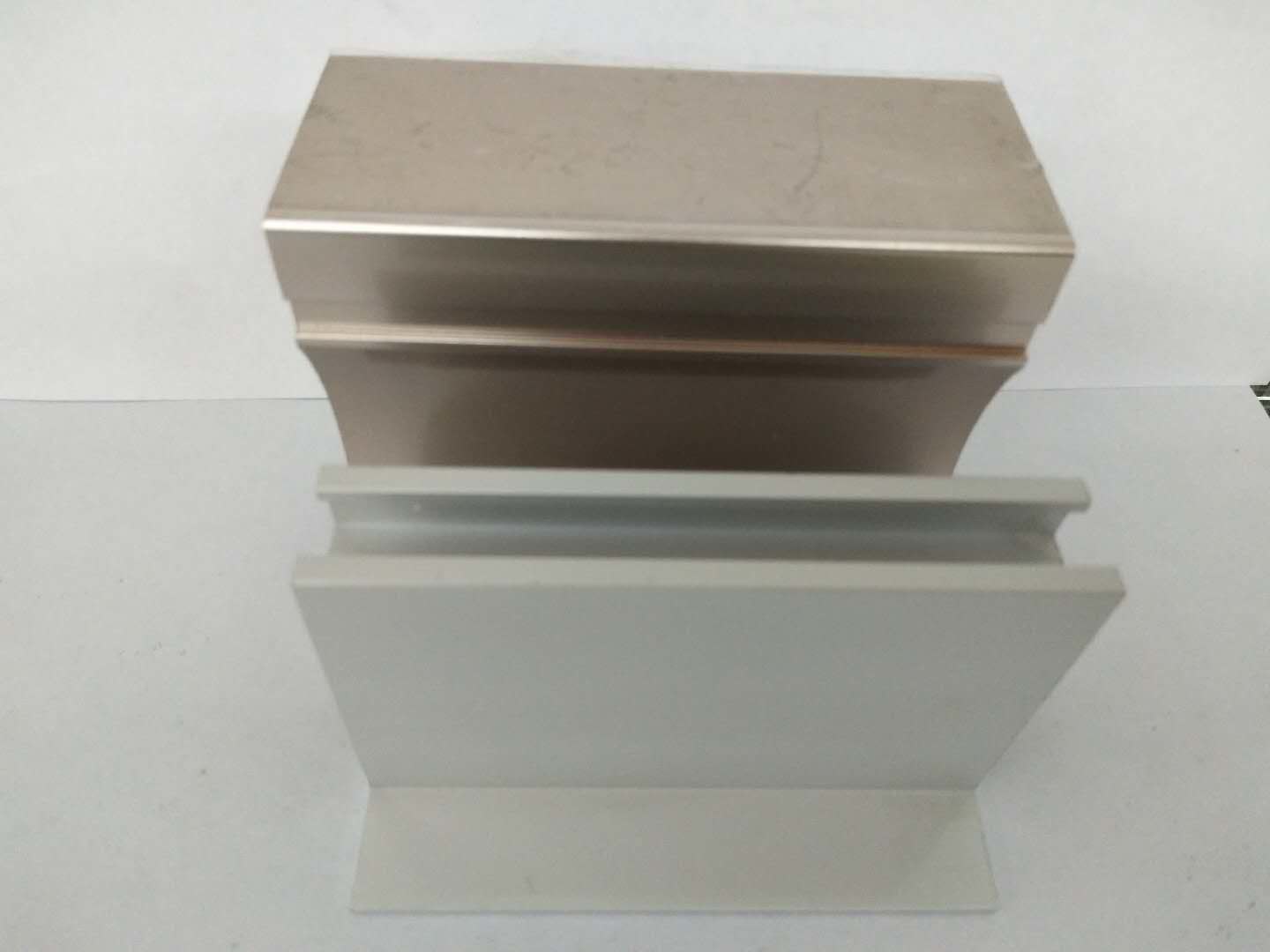 Gold / White / Bronze Aluminium Enclosures For Electronics Impact Resistance