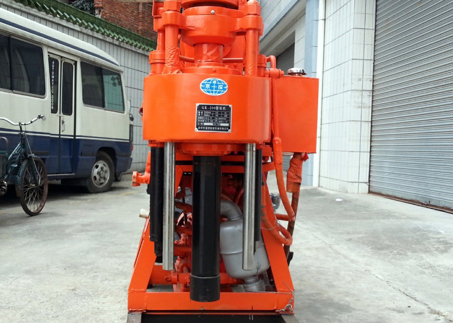 The GK200 drilling rig used for drilling wells has high safety