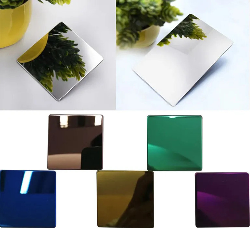 Ss 304 Mirror Finish 4x8 Decorative Stainless Steel Sheet Thickness 0.5mm