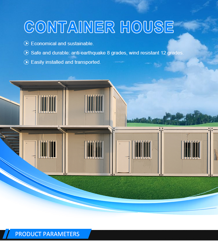 Zontop Prefab Container Low Cost 40ft/20ft Container Houses Guard House Modern Hotel Shop Office