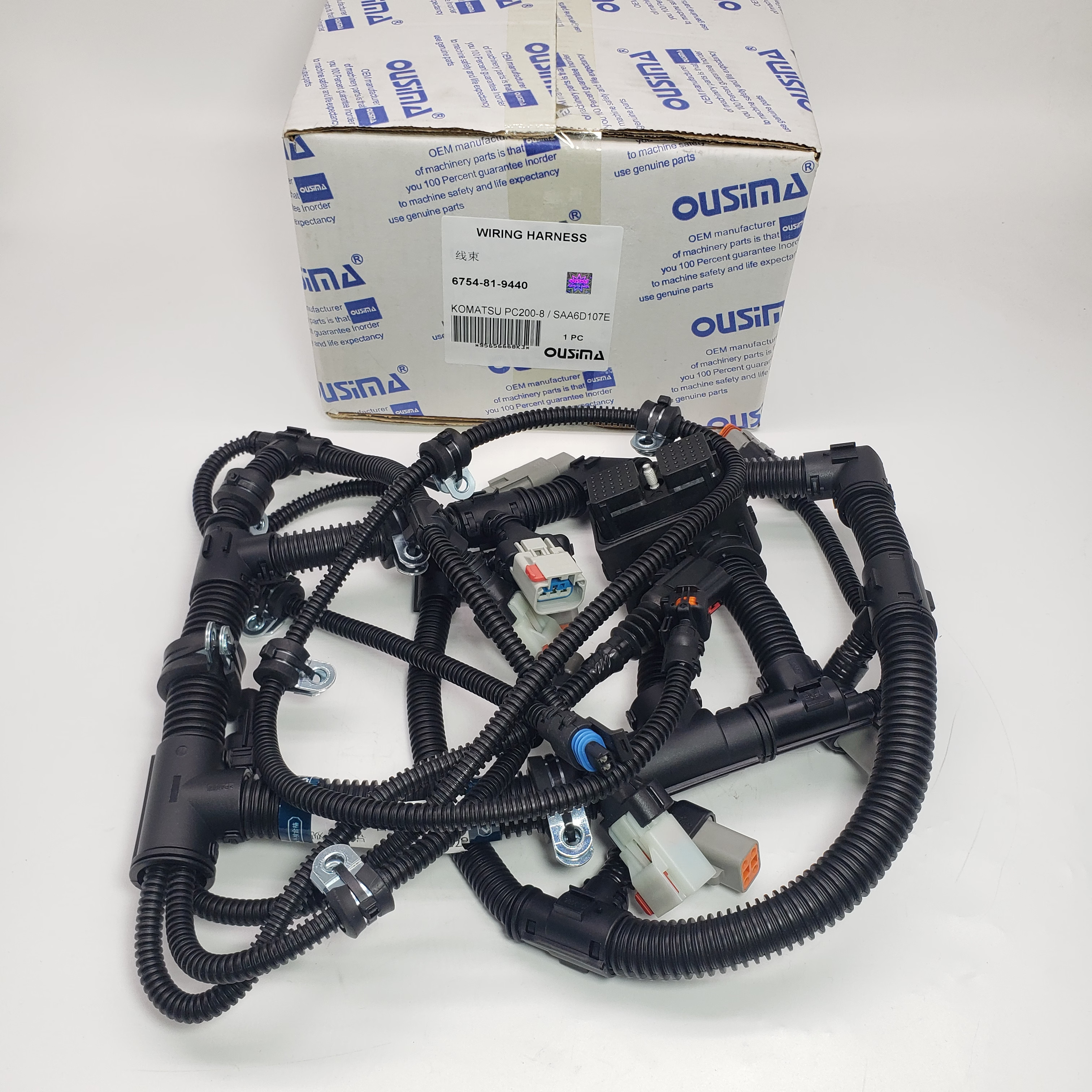 Engine Wiring Harness 6754-81-9440 For KOMATSU SAA6D107E