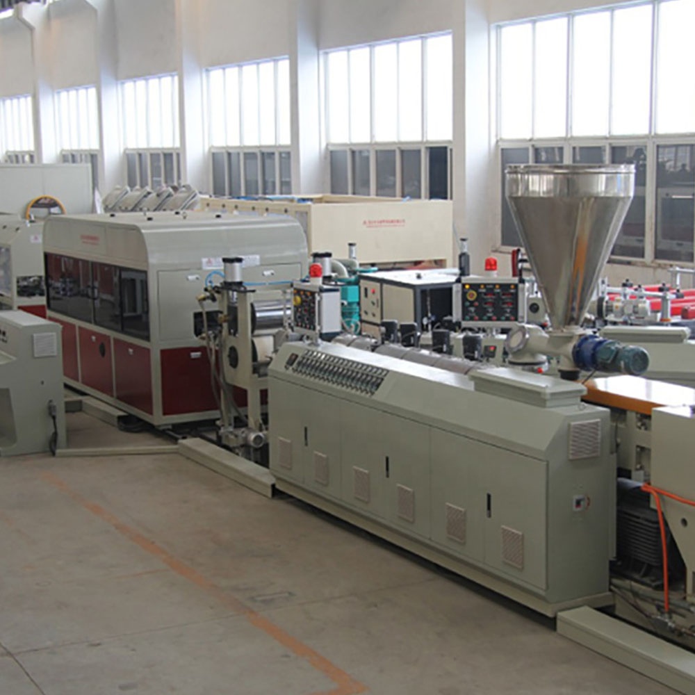 Double Screw Plastic Extruder Machine with Competitive and 38CrMoALA Screw Material
